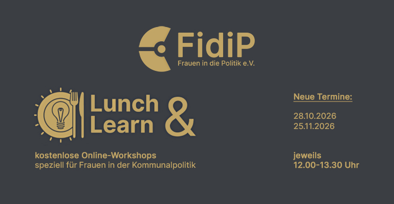 Lunch & Learn - Neue Termine