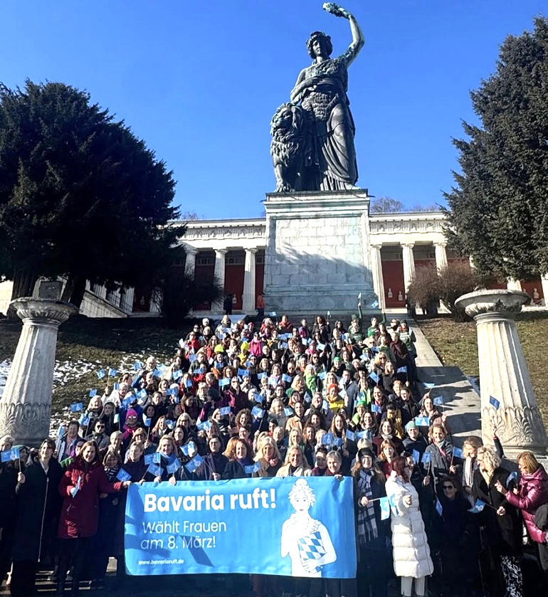 Abschlussveranstaltung Bavaria ruft! auf der Theresienwiese in München